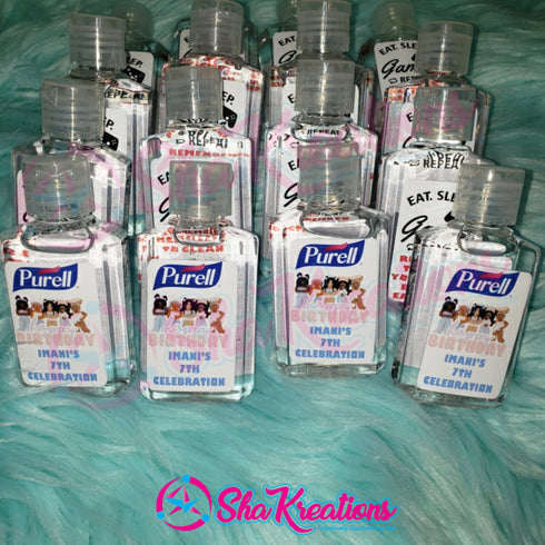 Custom Hand Sanitizer Bottles